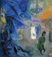 Marc Chagall. The Wedding Lights. 1945 Marc Chagall. The Wedding Lights. 1945