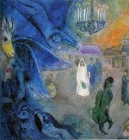 Marc Chagall. The Wedding Lights. 1945