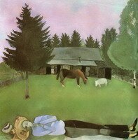 Marc Chagall. The Poet Reclining. 1915 Marc Chagall. The Poet Reclining. 1915