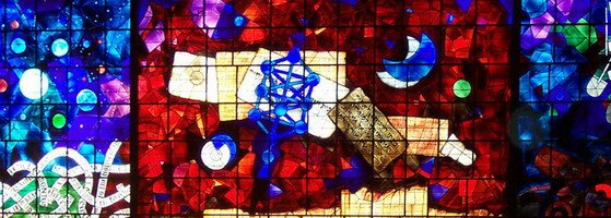 Vitrage Window for Hebrew University Jerusalem, 1962 Vitrage Window for Hebrew University Jerusalem, 1962